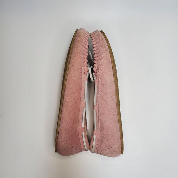 Women's Minnetonka Slippers Size 10 Pink Blush - Picture 3 of 6